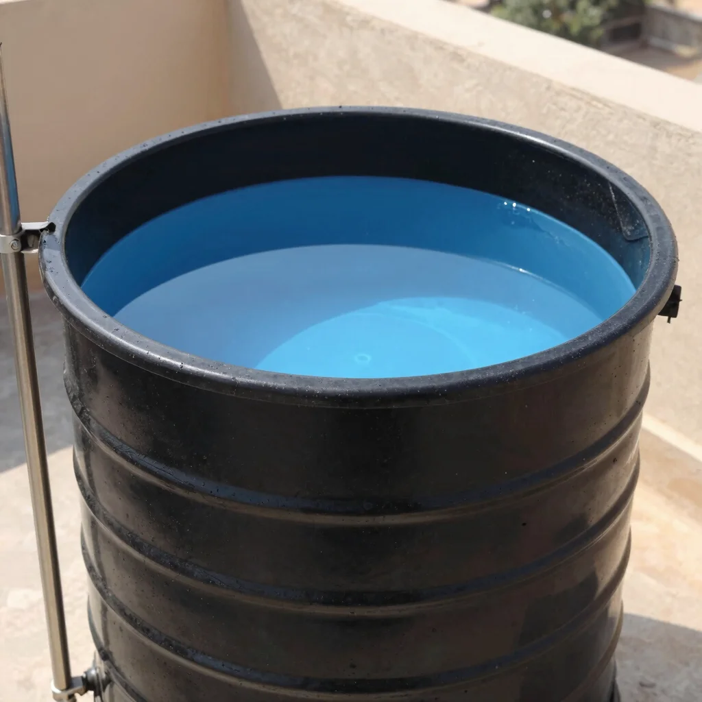 Overhead Plastic Tank Sanitization